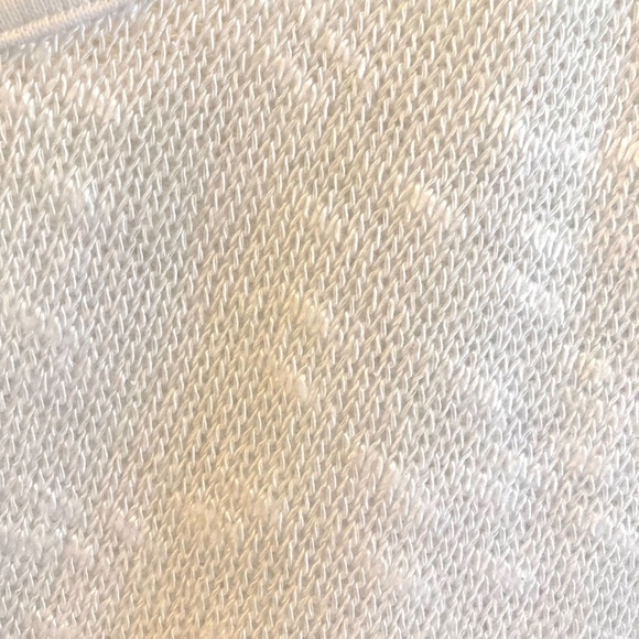 C&C California White Lightweight Short Sleeve Sweater Lagenlook - Picture 5 of 8